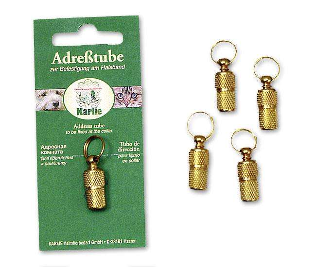 Karlie Adresstube - Goldfarben